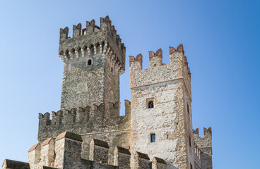 Wall Mural - Lake Garda, nature, history and architecture