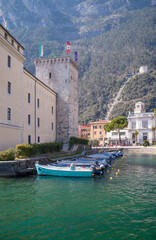 Wall Mural - Lake Garda, nature, history and architecture