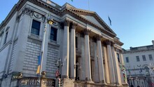 Dublin City Hall In The City Center - Ireland Travel Photography