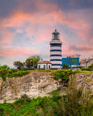 Wall Mural - Sile Town and Lighthouse view in Istanbul