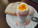 Fototapeta  - Jajko na miękko, śniadanie