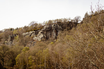 landscape in the mountains