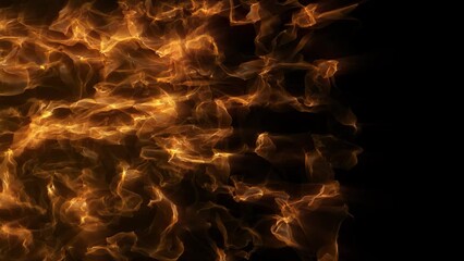 Wall Mural - abstract scientific fantasy background energy wave form shiny particles light projections rays loop