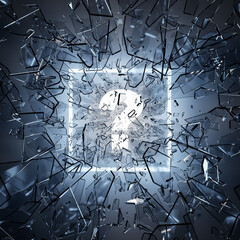 Wall Mural - dangerous question and doubt; education, business and life concepts. original 3d rendering