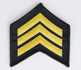 Cloth military chevron