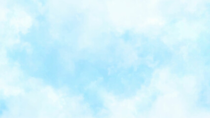 Wall Mural - abstract watercolor digital art painting for texture sky background