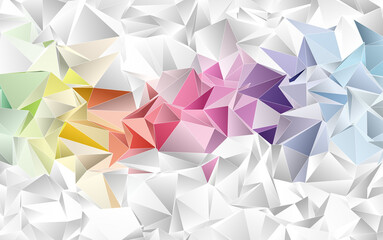 Abstract Low-Poly background. triangulated texture. Design 3d. Polygonal geometrical pattern. Triangular modern style