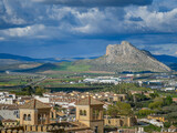Fototapeta Do pokoju - View of the famous Peña de los Enamorados in Antequera, Malaga, Andalusia, Spain