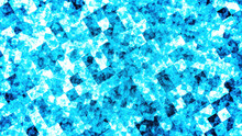 Abstract Surface Shimmers And Shines. Movement Of Cloud Clusters Background. 8-bit Color Cloud Close-up Animation