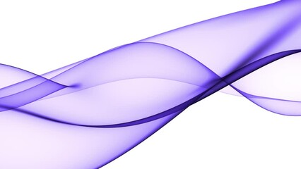 Wall Mural - abstract colorful wavy background in bright purple color on white backdrop. modern colorful wallpape