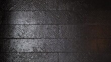 Black Wall Tiles Texture Semi Gloss Reflective Craft Detail