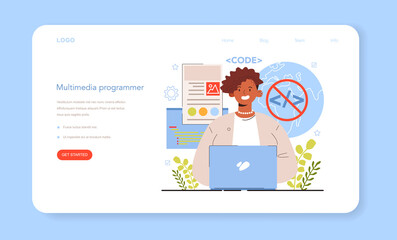 Diverse women in AI and STEM concept. Female no code or low code