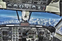 Cockpit Of A Plane