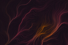Abstract Generative Art. Technology And Futuristic Gradient Mesh Particles Background