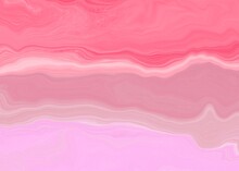 Pink Abstract Background With Waves. Wallapaper In Wavy Pink.
