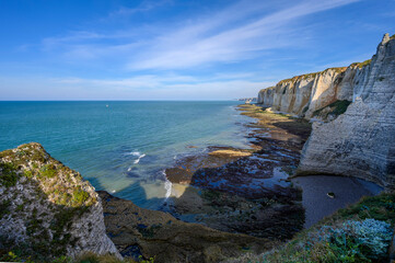 Canvas Print - falaises d'etretat