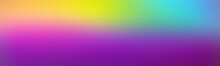 Wide Vivid Multicolor Backdrop For Web Design Bright Purple. Empty Gradient Abstract Background Magenta Purple.