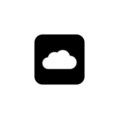 Poster - Cloud button icon