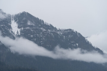 Wall Mural - Clouds in the Cascade Range