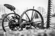 © David Bouthillier/Wirestock Creators - Grayscale shot of an old farm equipment