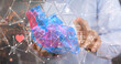 © vegefox.com - medical on hospital background, medical technology network concept
