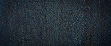 Blue Rusty Sheet Metal Panorama Background