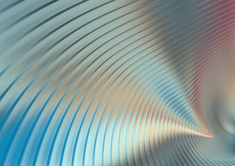 Wall Mural - Abstract soft color light refraction background, 3d background.