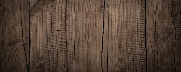 vintage wooden barn plank texture background in the dark