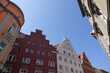 canvas print picture - Häuser in der Altstadt von Stralsund