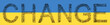 Leinwandbild Motiv Concept or conceptual large community of people forming the  CHANGE message on Ukrainian flag.  3d illustration metaphor to protest, peace, freedom, help, empathy, determination and resilience