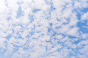 Wall Mural - white clouds on the blue sky or cloudscape.