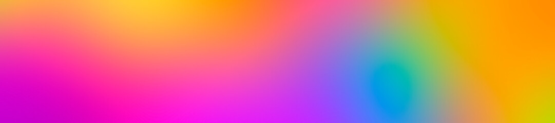 Poster - Multicolored rainbow gradient color background, smooth blend, abstract vector illustration.