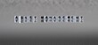 © lexiconimages - asset management word or concept represented by black and white letter cubes on a grey horizon background stretching to infinity