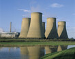 © SuperStock - Smoke stacks at a coal-fired power station, Nottinghamshire, England