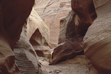 Rock Formations At Buckskin Gulch, Slot Canyon, Arizona, USA