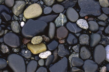 Close-up Of Rounded Pebbles