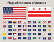 © rb_octo - USA state flags.