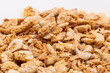 © instagram.com/_alfil - Dried shrimp closeup on white background. Selective focus