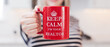 mug that says keep calm i'm your realtor red 