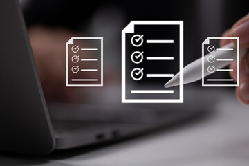 Aufkleber - Online business contracts Electronic signature, e-signing, digital document management, paperless office, signing business contracts are all terms used to describe electronic signatures.