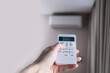 © Irina - air conditioning, temperature control with remote control, cooling
