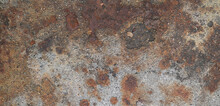 Metal Texture With Patina And Rust May Used As Background