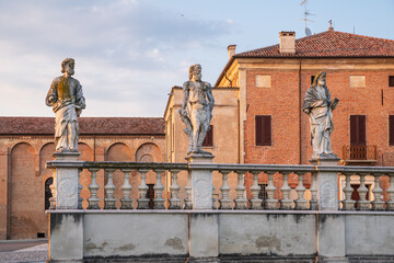 View of san benedetto po, Mantua, Lombardy, Italy