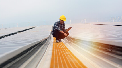 worker on construction site