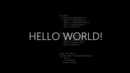 Developer is browsing html code on the computer screen. HTML Web Page Code Scrolling Programming code abstract technology background for software developer and Computer script concept.