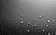Drops Of Water On The Window