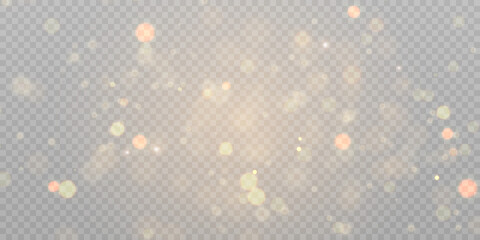 Poster - Shiny glare light effects with colorful shimmer. Beautiful glare effect with bokeh. Shining abstract background. Vector illustration
