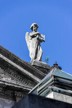 Angel Statue Blue Sky