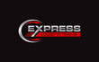© Arif - Illustration graphic design of express logistic transportation concept logo design template