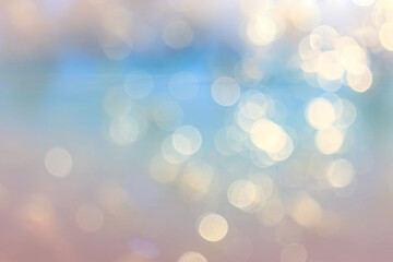 Wall Mural - clouds bokeh abstract bright summer wallpaper nature sky